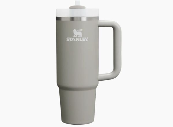 Stanley Quencher 0.89 Li̇tre Pi̇petli̇ Termos Gri̇ Renk