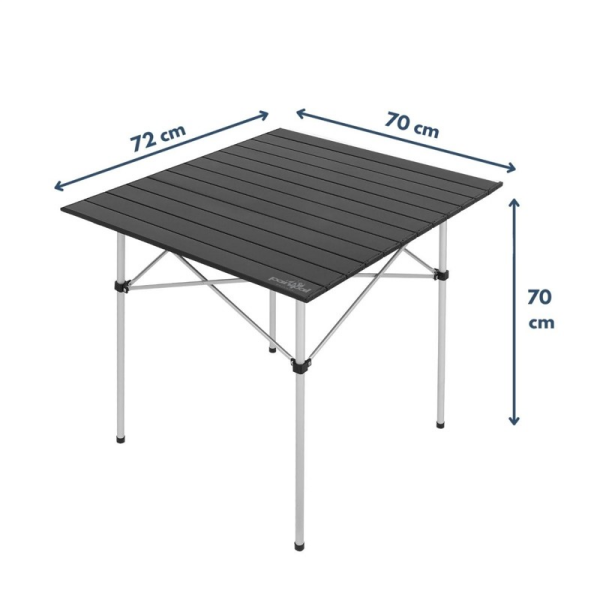 Habitat Katlanabi̇li̇r Alümi̇nyum Xl Kamp Ve Pi̇kni̇k Masasi