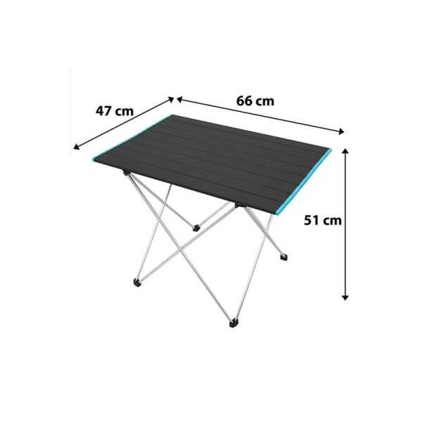 Habitat Katlanabi̇li̇r Alümi̇nyum Küçük Boy Kamp Ve Pi̇kni̇k Masasi