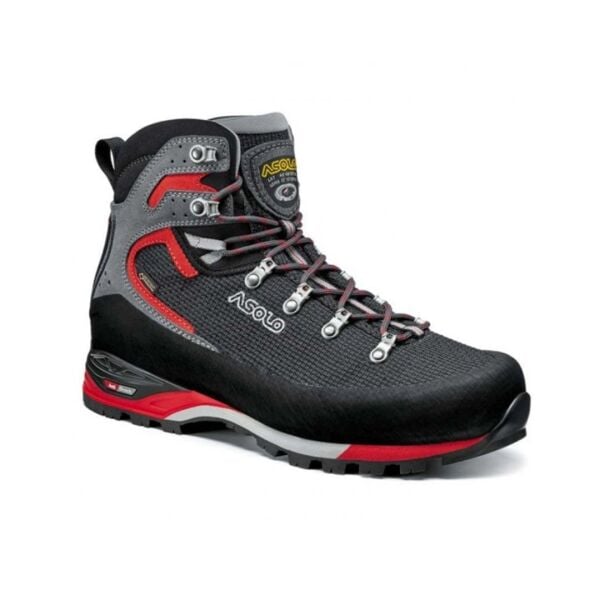 Asolo Corax Black/Red Gore-Tex Outdoor Erkek Bot