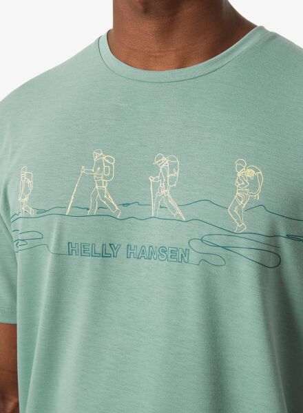 HELLY HANSEN SKOG RECYCLED GRAPHIC TSHIRT