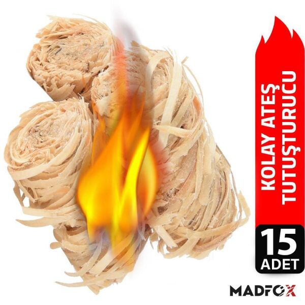 Madfox FireNest Doğal Odun Yünü Tutuşturucu 250 gr