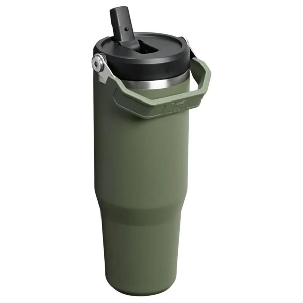 Stanley The IceFlow™ Flip Straw Tumbler 0.89 Litre Dried Pine