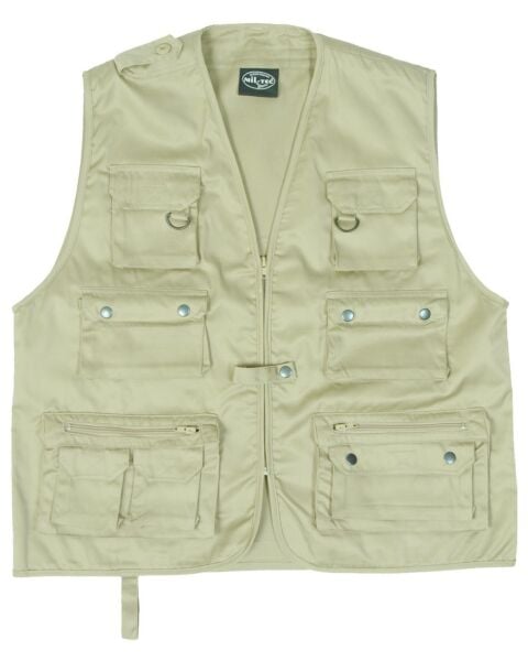 Sturm Çok Cepli̇ Yelek Bej