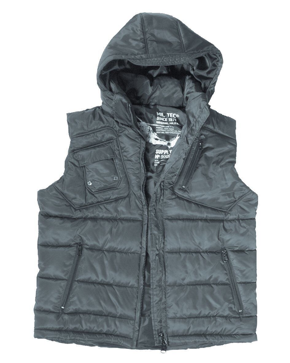 Sturm Siyah Sapkali Yelek