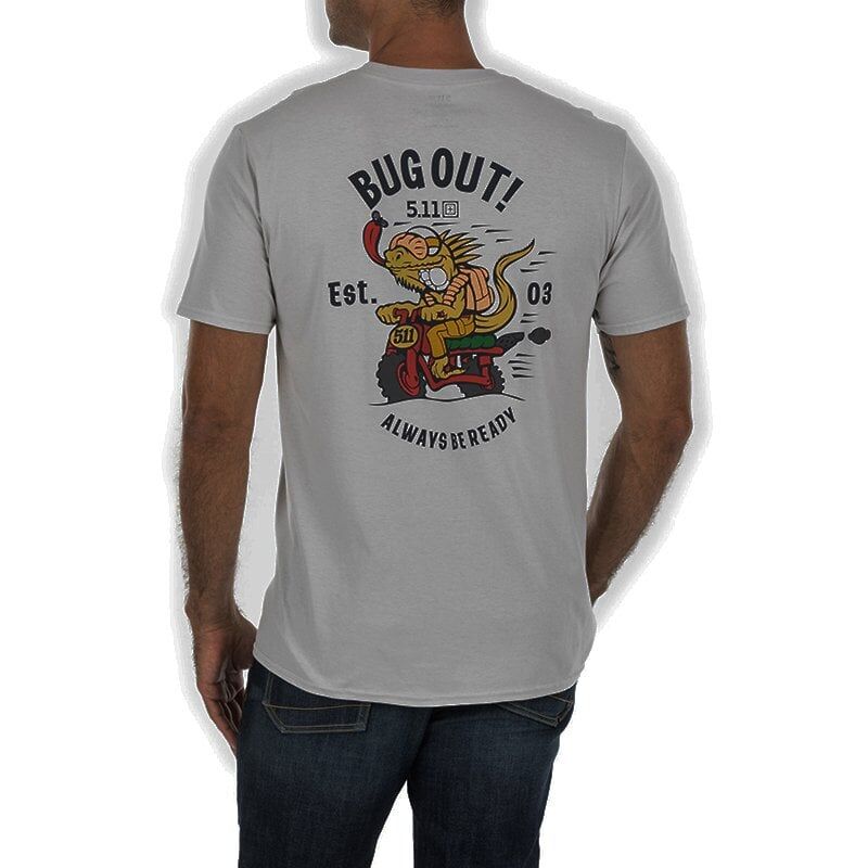 5.11 Bug Out Ss Acik Gri T-shirt