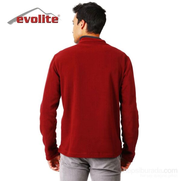 Evolite Fuga Erkek Mikro Polar Sweater - Bordo
