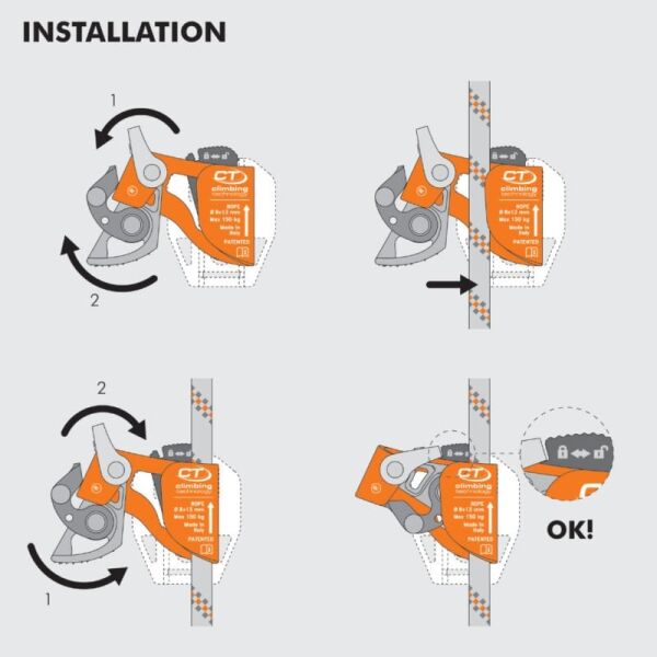 Ct Quick Tree Ascender Sol Ayak