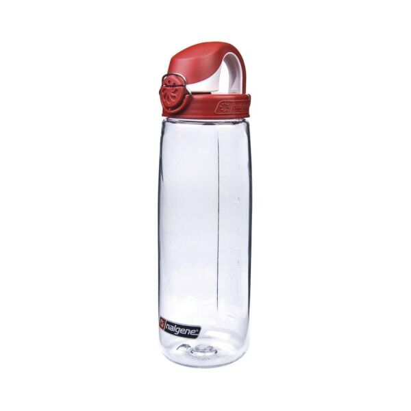 Nalgene 24 Oz Fi̇re Red Clear Matara
