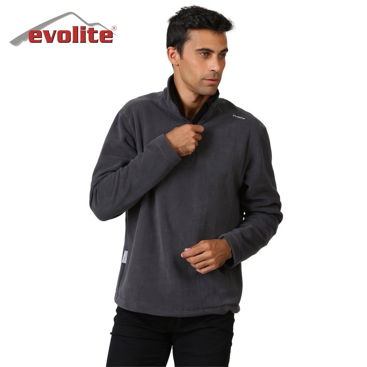 Evolite Fuga Erkek Mikro Polar Sweater - Gri