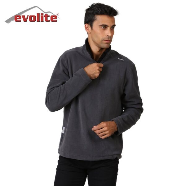Evolite Fuga Erkek Mikro Polar Sweater - Gri