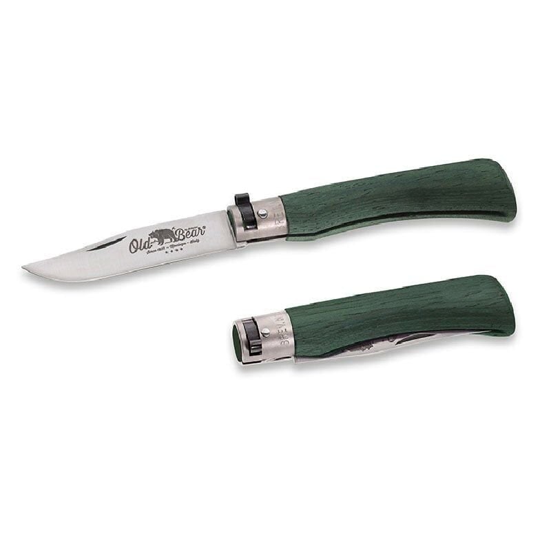 Old Bear 19 Cm Lamine Yesil Ahsap 7 1/2'' M Caki