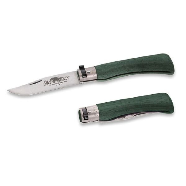 Old Bear 21 Cm Lamine Yesil Ahsap 8 1/4'' L Caki