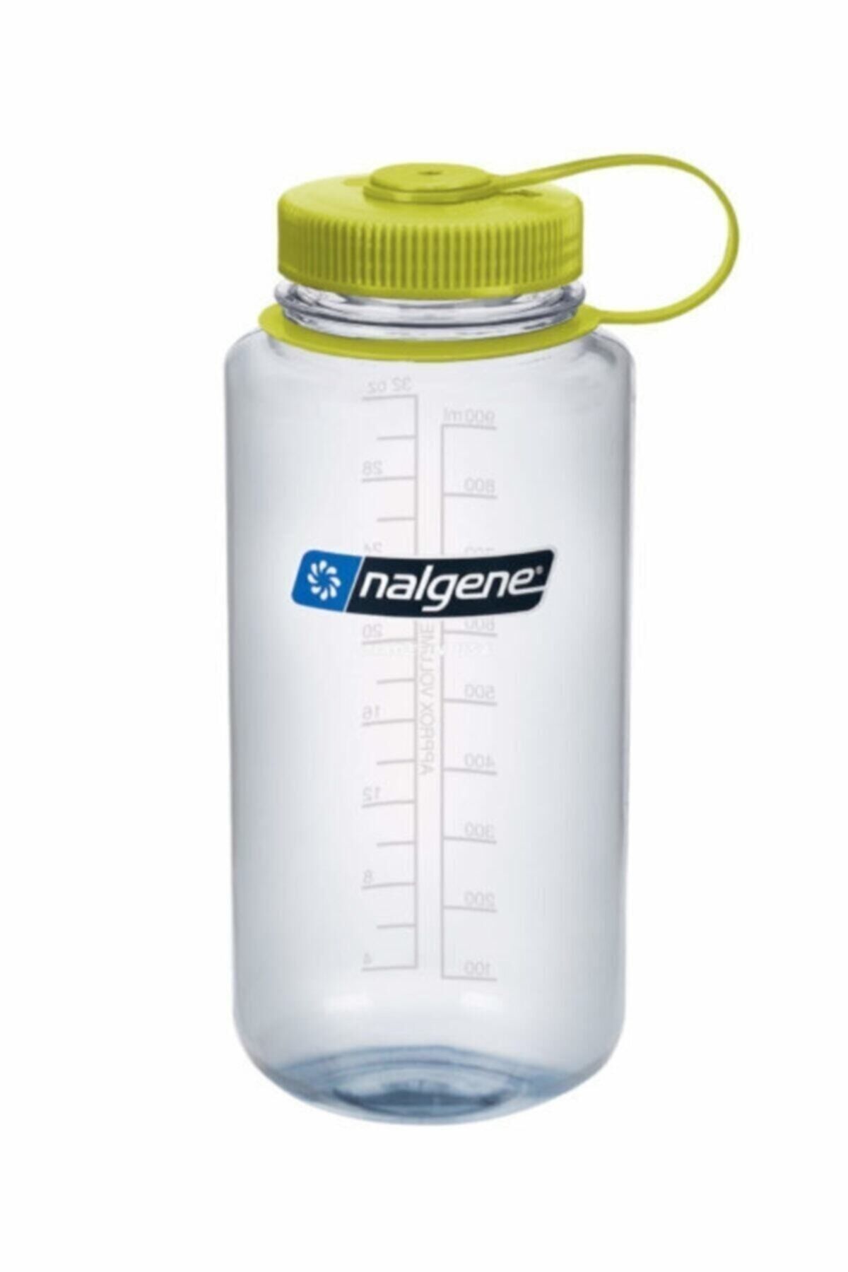 32oz Wm Clear / Green Cap Tritan Suluk