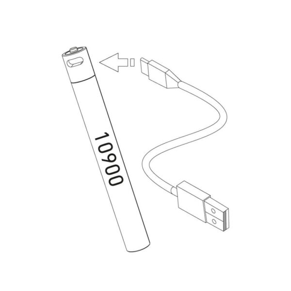 Ledlenser 10900 Li̇-i̇on Şarj Edi̇lebi̇li̇r Pi̇l 600 Mah