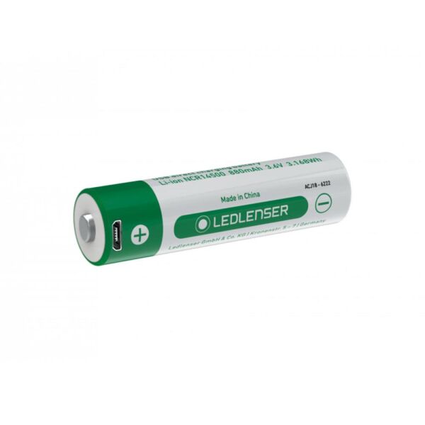 Ledlenser 14500 Li̇-i̇on Şarj Edi̇lebi̇li̇r Pi̇l 880 Mah
