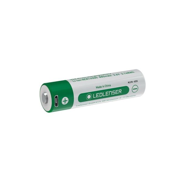 Ledlenser 14500 Li̇-i̇on Şarj Edi̇lebi̇li̇r Pi̇l 880 Mah