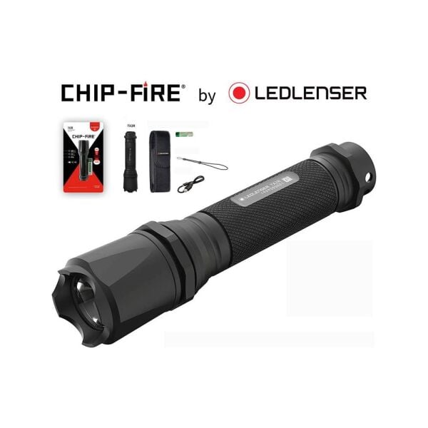 LEDLENSER CHİP FİRE TX2R TACTİCAL FENER