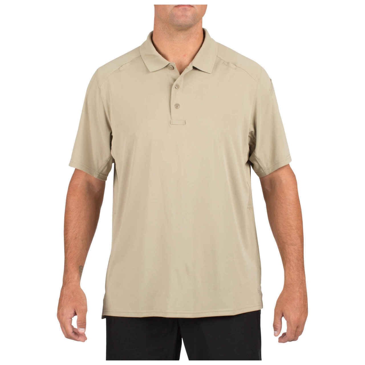 5.11 Charcoal S/s Helios Polo T-shirt