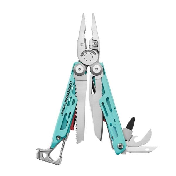 LEATHERMAN SİGNAL AQUA SİLVER ÇOK AMAÇLI MULTİ TOOL