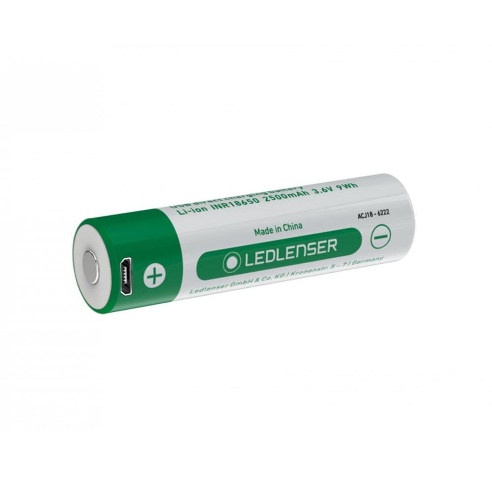 Ledlenser 18650 Li̇-i̇on Şarj Edi̇lebi̇li̇r Pi̇l 2500 Mah