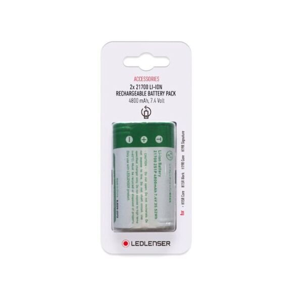 LEDLENSER 2*21700 Lİ-İON PİL 4800 MAH