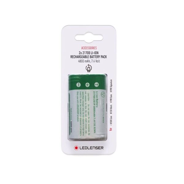 Ledlenser 2*21700 Li̇-i̇on Pi̇l 4800 Mah