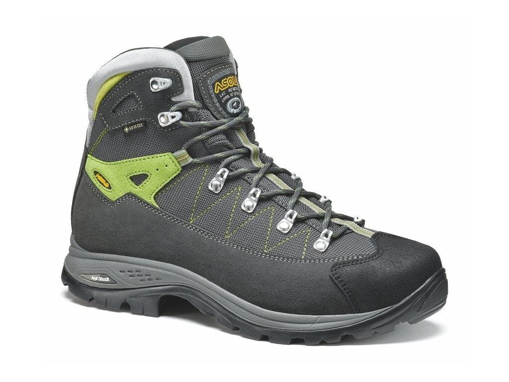 Asolo Finder Graphite/Green Lime Gore-Tex Erkek Bot
