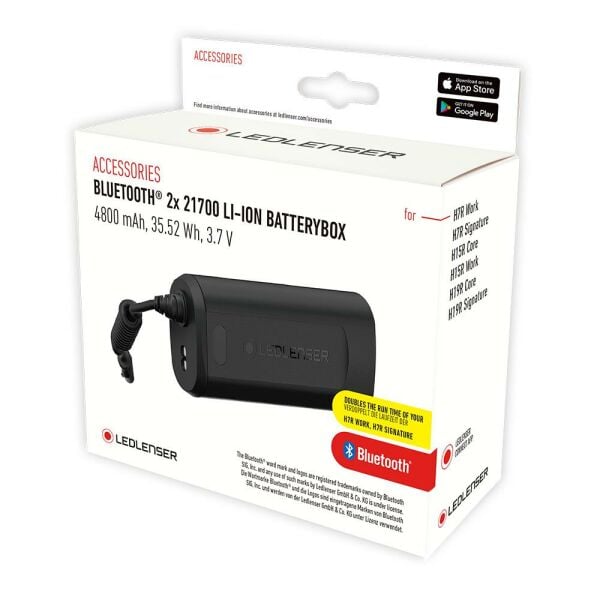 LEDLENSER 2*21700 BLUETOOTH 4800 MAH PİL