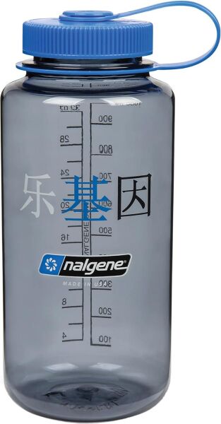 Nalgene 32 Oz Gray Blue Matara