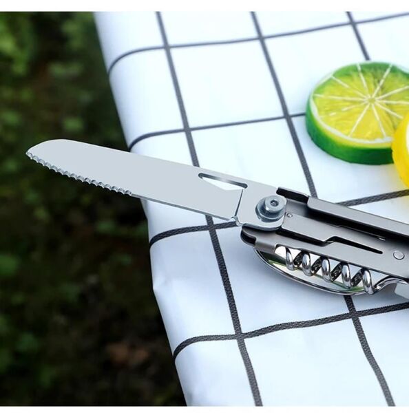 Grand Harvest GHKS002 Multi Fonksiyonel Çatal Bıçak Kaşık Tirbüşon Set