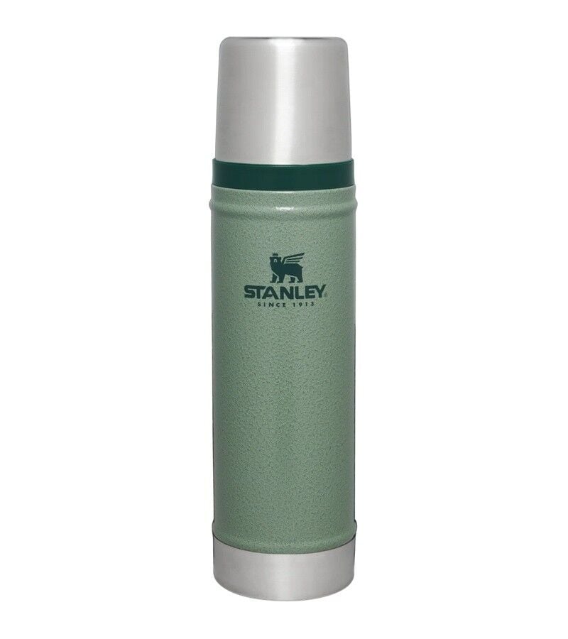 Stanley Klasik Vakumlu Çelik Termos 0.60 Litre Yeşil Renk