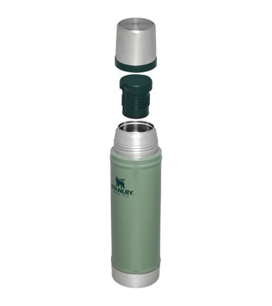 Stanley Klasik Vakumlu Çelik Termos 0.60 Litre Yeşil Renk