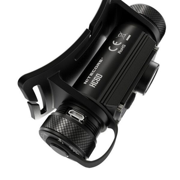 Nitecore Hc60 1000 Lumen Kafa Fener (1x18650)