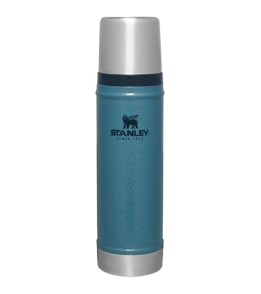 Stanley Klasik Vakumlu Çelik Termos 0.60 Litre Mavi Renk