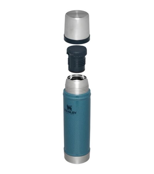Stanley Klasik Vakumlu Çelik Termos 0.60 Litre Mavi Renk