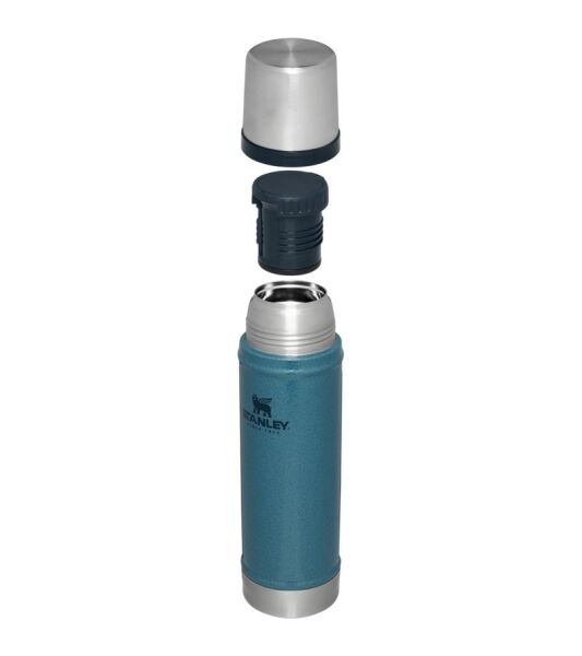 Stanley Klasik Vakumlu Çelik Termos 0.60 Litre Mavi Renk