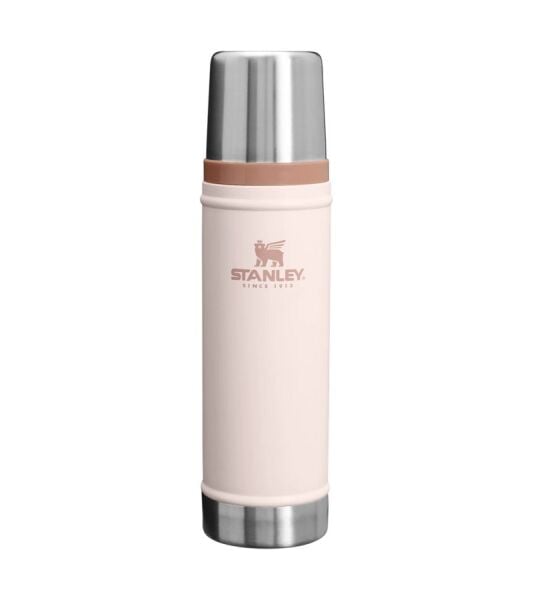 Stanley Klasik Vakumlu Çelik Termos 0.60 Litre Pudra Renk
