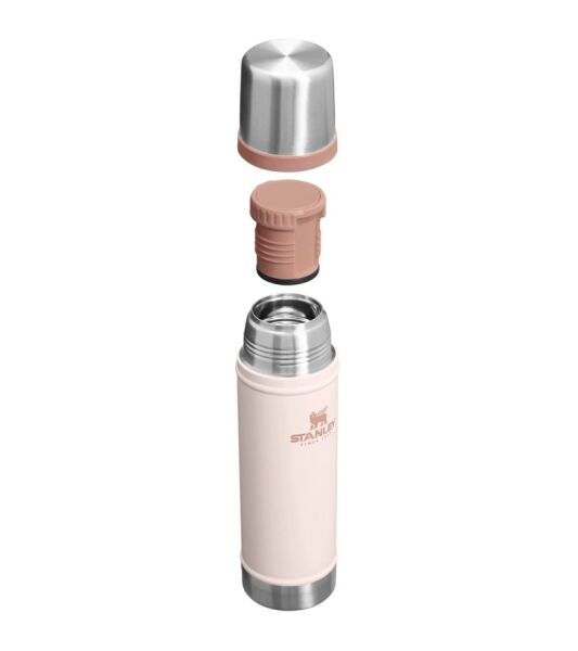 Stanley Klasik Vakumlu Çelik Termos 0.60 Litre Pudra Renk