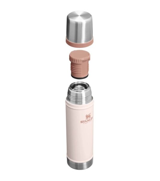 Stanley Klasik Vakumlu Çelik Termos 0.60 Litre Pudra Renk