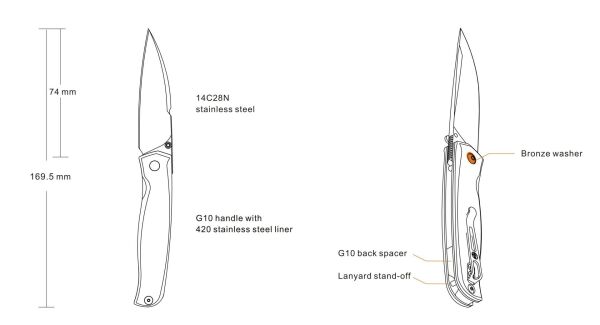 Ruike P661-b Çaki