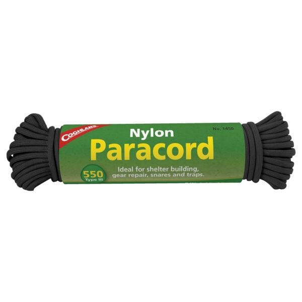 Coghlans Siyah Paracord İp