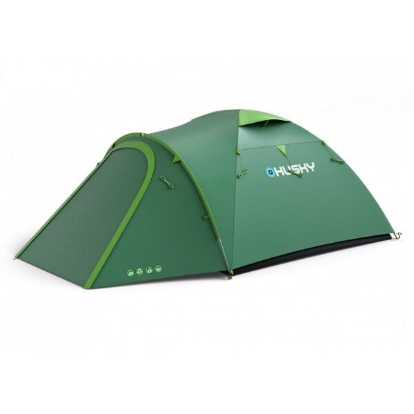 Husky Bizon Yesil 3 Kisilik Cadir