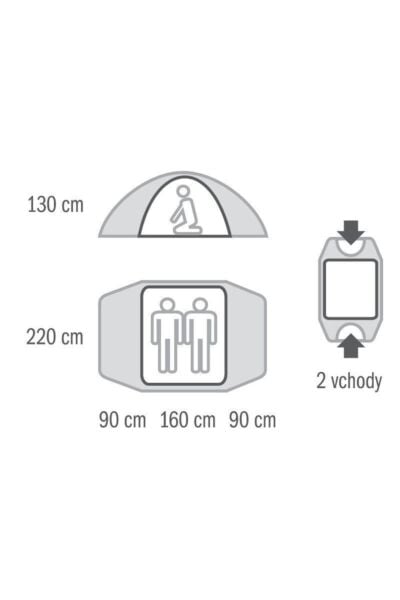 Falcon 2 Kişilik Çadır