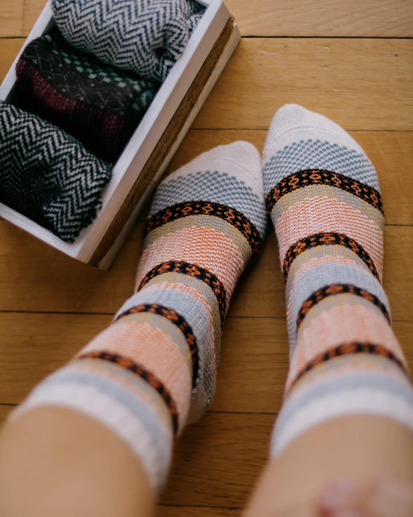 Polarstar İskandi̇nav Tarzi Isi Derecesi̇ Yüksek Kadin Çorap 5 Adet