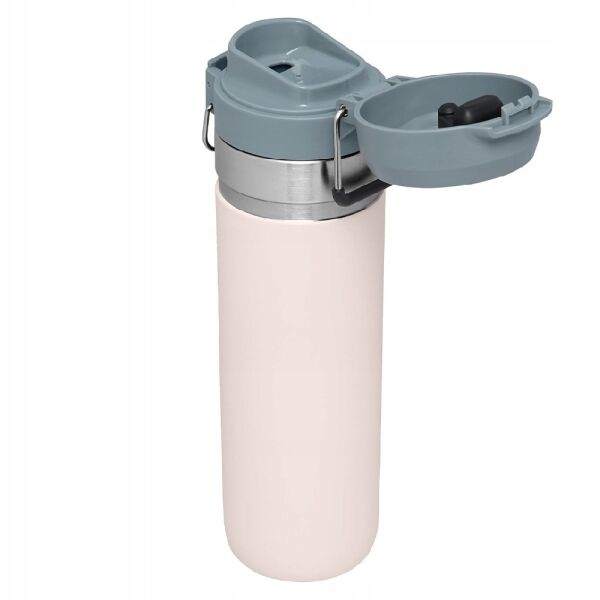 STANLEY THE QUİCK FLİP PASLANMAZ ÇELİK TERMOS 0.7 LİTRE PUDRA RENK