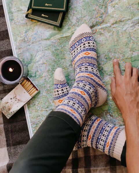 Polarstar İskandi̇nav Tarzi Isi Derecesi̇ Yüksek Kadin Çorap 5 Adet