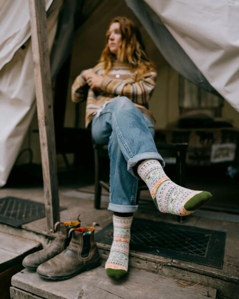 POLARSTAR İSKANDİNAV TARZI ISI DERECESİ YÜKSEK KADIN ÇORAP 5 ADET