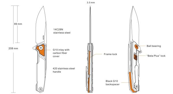 Ruike P875-sz Çaki