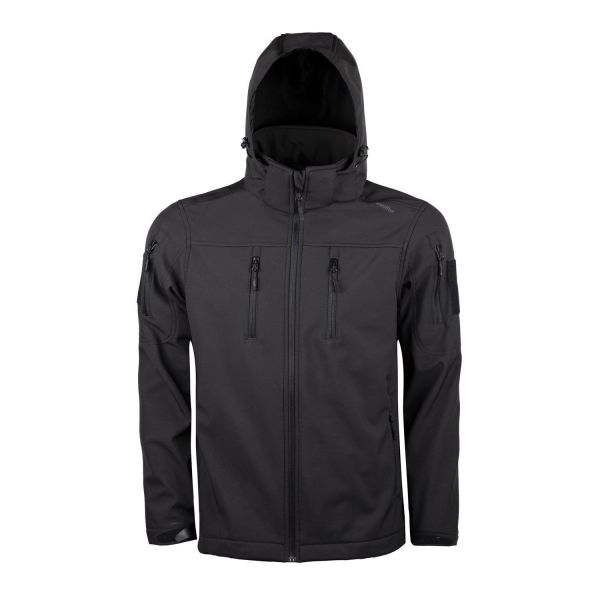 EVOLİTE ALPHA TACTİCAL  SOFTSHELL ERKEK OUTDOOR MONT SİYAH